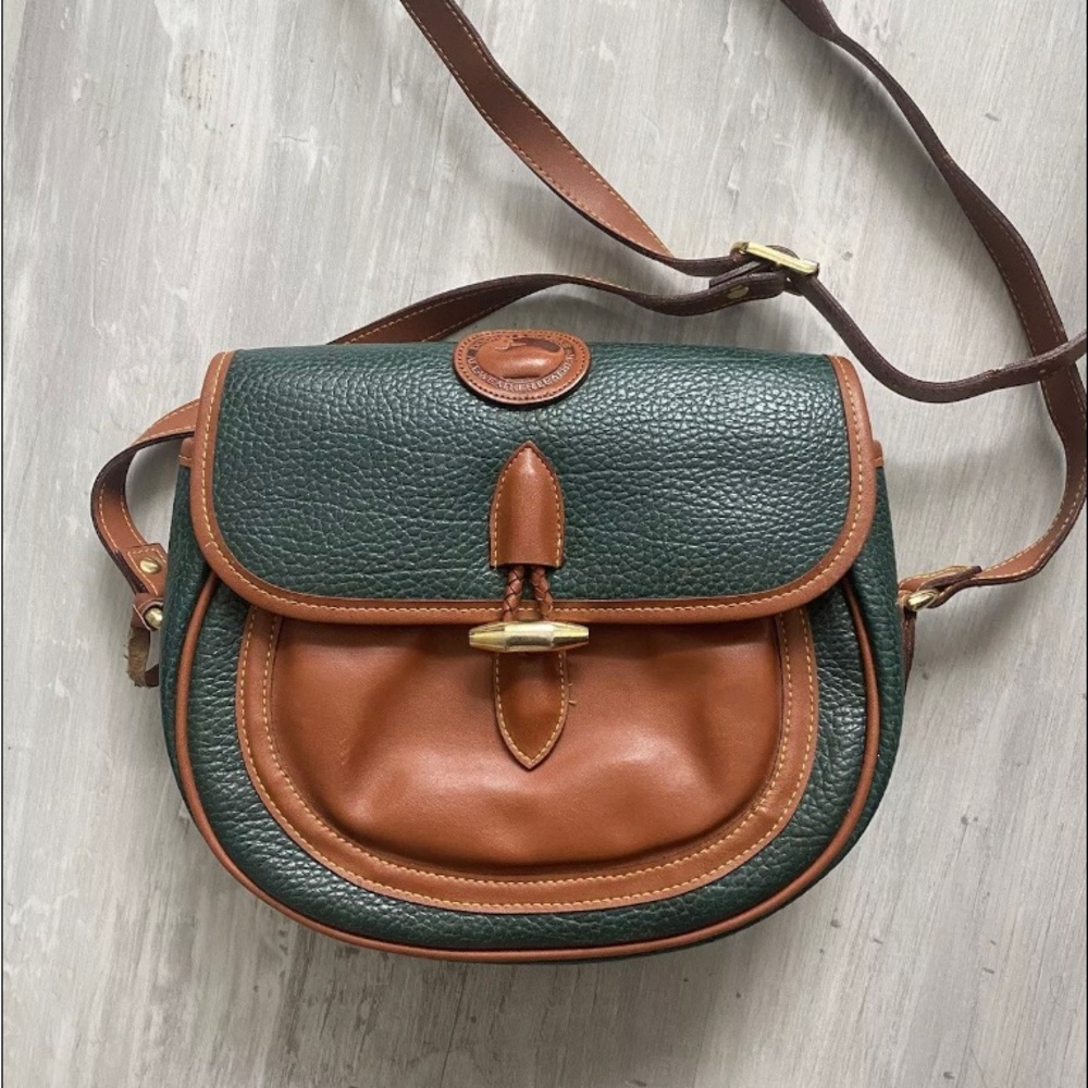 Rooney And Bourke Purse All Weather Leather  Vintage Leather Green Purse